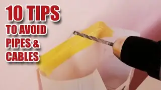 10 TIPS to avoid Pipes and Cables in Walls