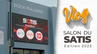 Vlog : salon du Satis 2023 on a visité les stands : Canon / TRM / Red / Sony / godox & Blackmagic