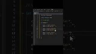 Перенос текста на новую строку в C++ #занятие2
