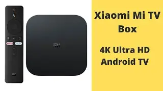 Xiaomi Mi TV Box S 4K Ultra HD Android TV HDR WiFi Google Cast Netflix Media Player