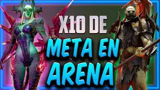 ⚠️ x10 en DUQUESA LILITU y CAUDILLO ! (y ASI los llevo YO ✅)【 RAID SHADOW LEGENDS 】