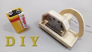 How To Make Mini Circular Saw "DIY"