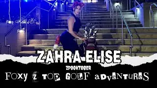FOXY Z at TOP GOLF | Zahra Elise : Zpooktober