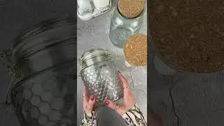 Красивые стеклянные баночки для хранения из фикс прайса 