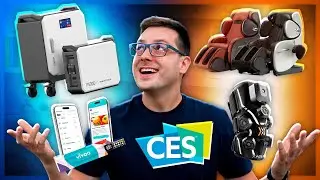 I WENT TO THE BIGGEST TECH FAIR IN THE WORLD! CES 2025: WALKING THROUGH THE FUTURE!