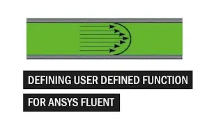 Ansys Fluent: Defining a User Defined Function