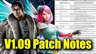 Tekken 8 v1.09 Patch Notes Dragunov & Alisa NERFS Explained