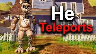 IGNITED FREDDY Hello Neighbor, but he TELEPORTS!