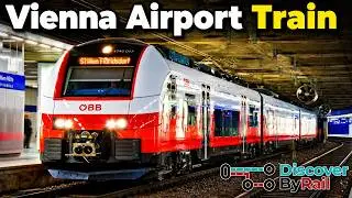 How to get from Vienna Airport to the City by Train - The CHEAP Way!