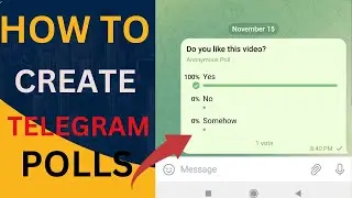How to make a poll in a Telegram group - Easy steps