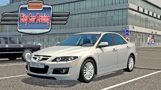 City Car Driving + Steering Wheel Logitech G29 | Mazda 6
