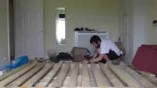 Pallet Bed Frame Timelapse