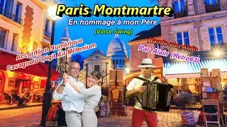 Paris Montmartre   Par Retro63 Accordéon Numérique