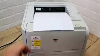КОМПИКОМ. печать тестового листа HP P2035