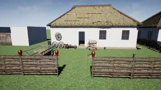 Моя онлайн игра.Деревня и Стрельба