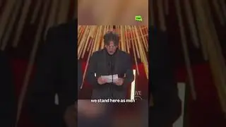 The Zone of Interest director references Israel-Gaza conflict in Oscars acceptance speech