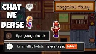 STARDEW VALLEY AMA CHAT NE DERSE ONU YAPIYORUM! pt.1
