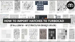 How To Import Hatches Into TurboCAD AutoCAD | Import Insulation Hatches in CAD | How To Use CAD