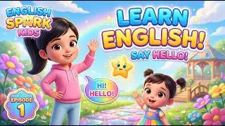 Learn English for Kids | Hello, Hi & Easy English Phrases | English Speaking for Beginners