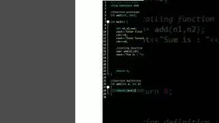Add Two Numbers Using Function In C++ | 