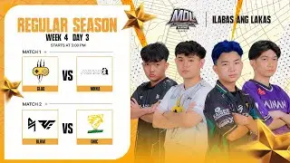 🔴LIVE | MDL PH S3 | FILIPINO-Week 4 Day 3