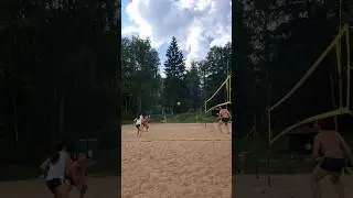 Не забил #volleyball #пляжныйволейбол #shorts