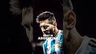 GOAT IN ARGENTINA... #football#relatable#shorts
