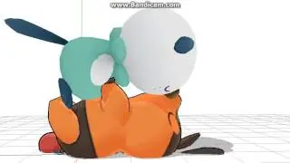MMD Kissing 3