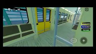Московское метро Бутовская линия в Roblox!