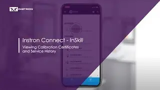 Instron® Professional Services | Instron Connect | InSkill | Calibration Certs & Service History