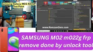 Samsung M02 M022G FRP Remove ✅ | Test Point Method | Unlock Tool Success 💯