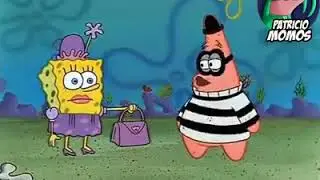 Patricio le roba el bolso a Bob, con canción de la rosa de Guadalupe drama