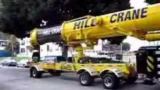 LIEBHERR - OVERSIZE LOAD - HILL CRANE