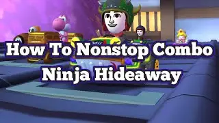 Mario Kart Tour - Ninja Hideaway - How To Nonstop Combo - Ninja Tour