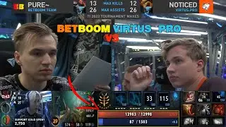 THE MOST INTENSE MATCH OF TI 2023 - BETBOOM vs VIRTUS PRO - The international 2023 Finals