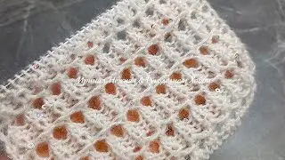 ✔ ЕГО ХОЧЕТСЯ СРАЗУ СВЯЗАТЬ!!! ДВУХСТОРОННИЙ АЖУРНЫЙ УЗОР СПИЦАМИ