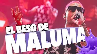 Maluma besa la bandera española y pasa esto 🇪🇸😢