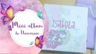 Mini Album de Fotos de Unicornio para Niña Parte 1/2 Estructura