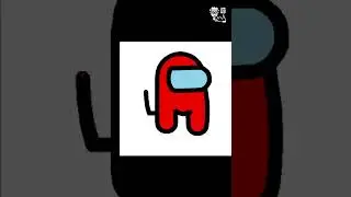 Let's make Among us Logo using Python 😮🐍