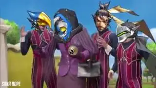 Overwatch Lazy Town Crossover