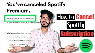 How to Cancel Spotify Premium Subscription | Spotify Auto renewal subscription cancel