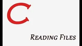 25 - C Reading from files