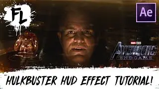 Hulkbuster HUD After Effects Tutorial! | Film Learnin