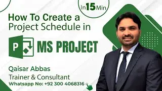 Microsoft Project Tutorial I How to Prepare a Project Schedule