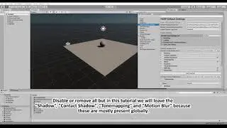 (Unity HDRP Tutorial #1) How to fully control light exposure and other settings in a scene.