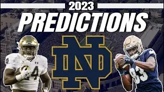 Notre Dame 2023 College Football Predictions! - Fighting Irish Full Preview