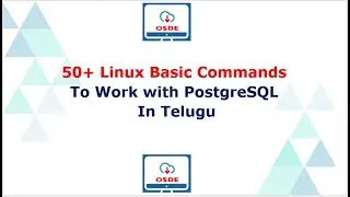 50+ Linux Basic Commands To Work with PostgreSQL In Telugu
