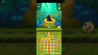 Играл в игру Best Fiends и на меня напали слизни.
