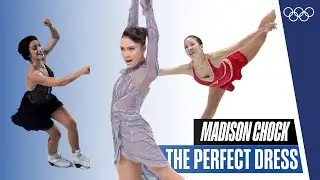 Madison Chock on costume design in figure skating, looking up to Meryl Davis, Michelle Kwan 👗🤩