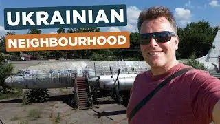 🏠A walk around a typical neighbourhood in Mykolaiv, Ukraine. 🇺🇦